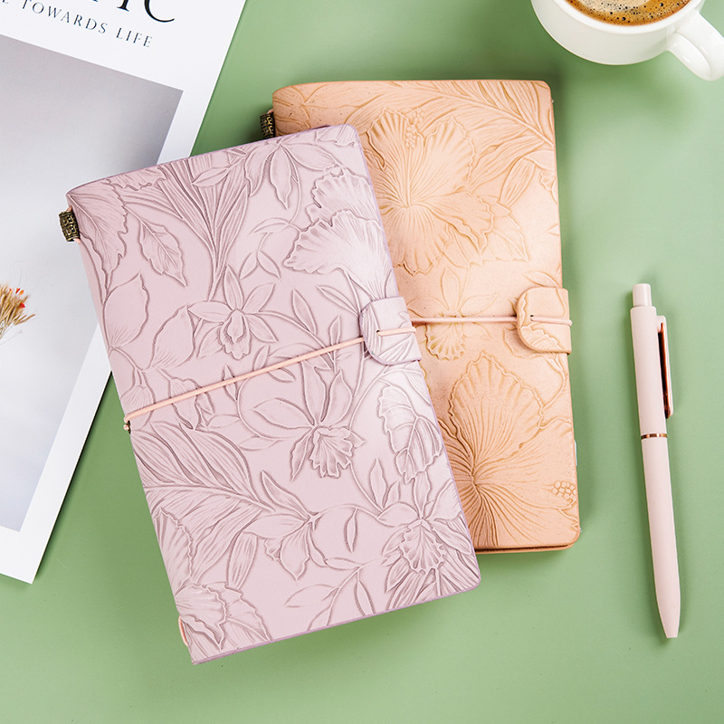 Portable A6 Leather Journal