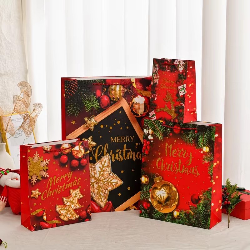Luxury Christmas Gift Paper Bags
