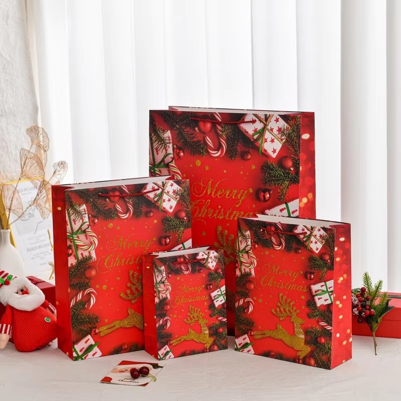 Luxury Christmas Gift Paper Bags