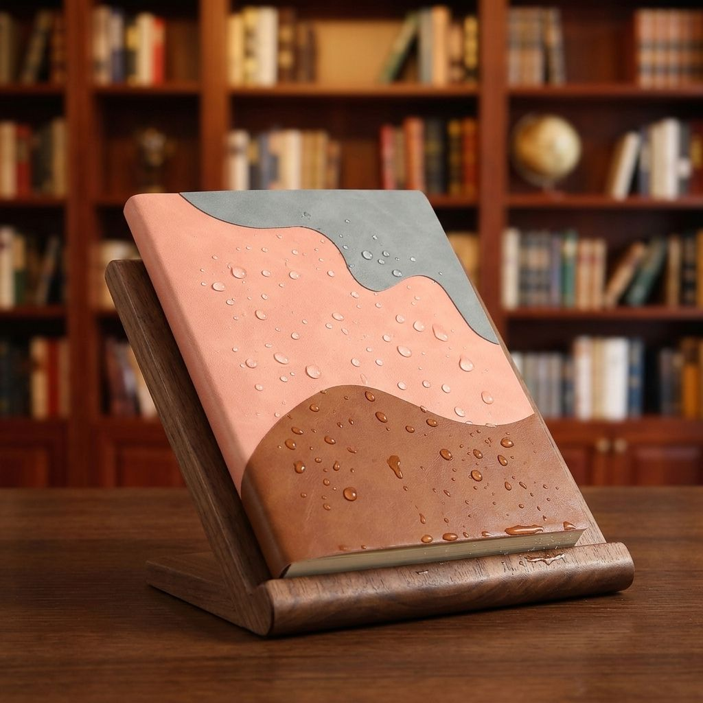 Faux Leather Waterproof Notebook